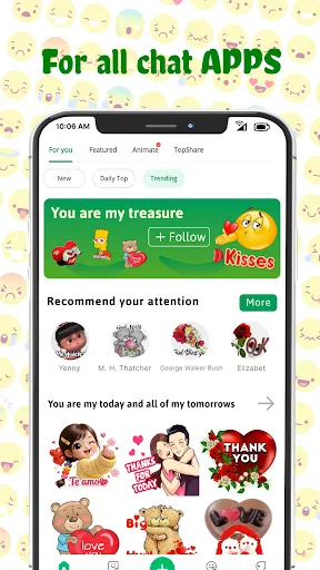 Скриншот 2 — TextSticker for WAStickerApps