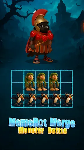 Скриншот 1 — MemeRot Merge: Monster Battle