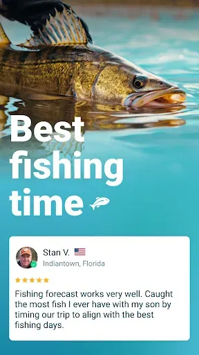 Скриншот 1 — Fishbox - Smart Fishing App