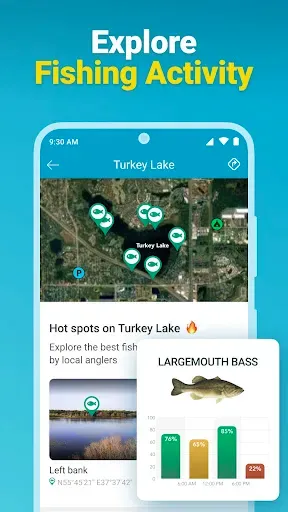 Скриншот 2 — Fishbox - Smart Fishing App