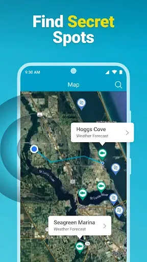 Скриншот 3 — Fishbox - Smart Fishing App
