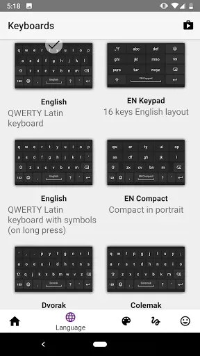 Скриншот 2 — AnySoftKeyboard