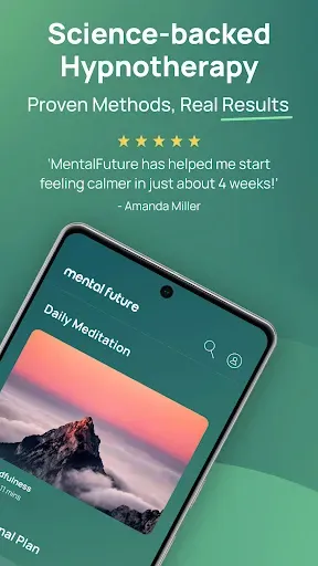 Скриншот 2 — MentalFuture: CBT Hypnotherapy