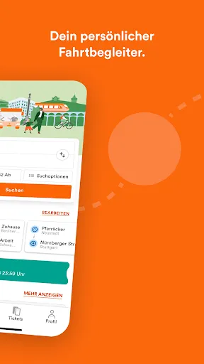 Скриншот 2 — VVS Mobil - Fahrplan & Tickets