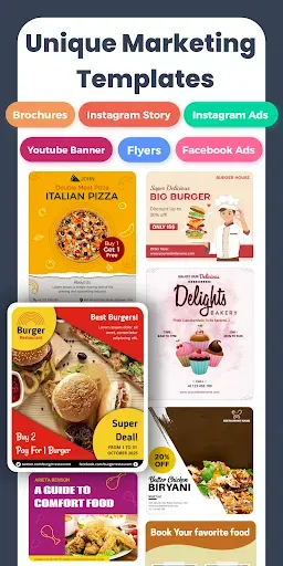 Скриншот 5 — Menu Maker, Menu Templates