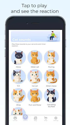 Скриншот 4 — Meow - Игрушка Для Кошек Игры