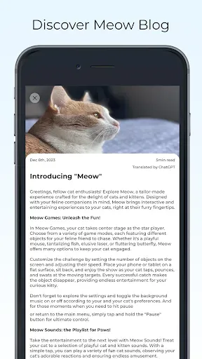 Скриншот 5 — Meow - Игрушка Для Кошек Игры
