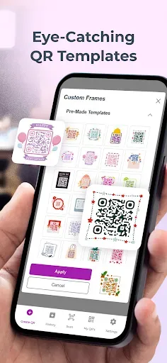 Скриншот 2 — ME-QR: генератор QR-кодов