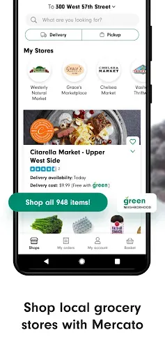 Скриншот 3 — Mercato: Grocery Delivery