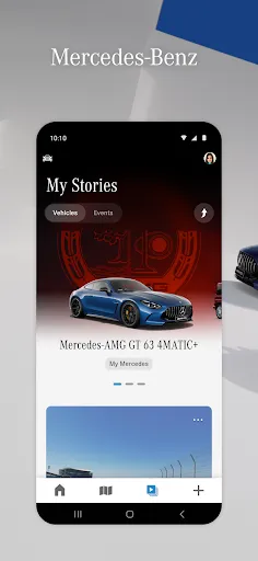 Скриншот 1 — Mercedes-Benz Stories