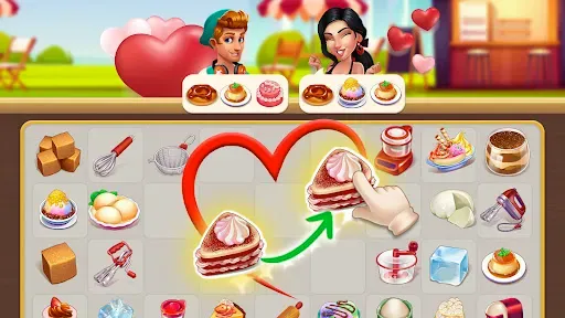 Скриншот 7 — Merge Love - Happy cook