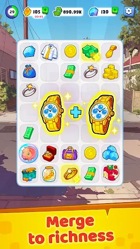 Скриншот 1 — Merge Millionaire：Богач Магнат