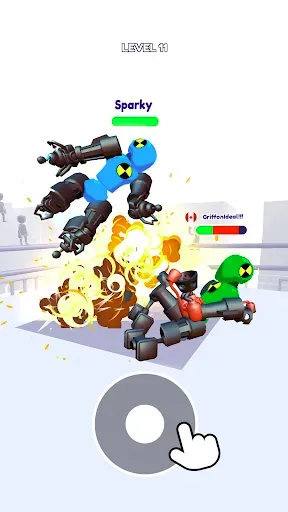 Скриншот 2 — Merge Ragdoll Fighting