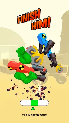 Скриншот 3 — Merge Ragdoll Fighting