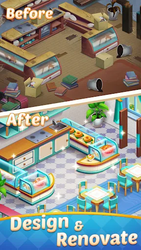 Скриншот 2 — Merge Town - Decor Mansion