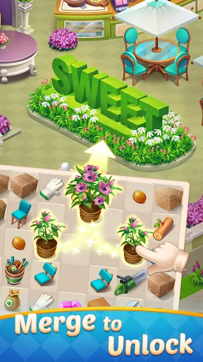 Скриншот 3 — Merge Town - Decor Mansion