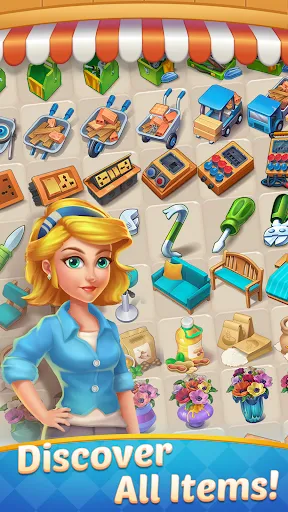 Скриншот 4 — Merge Town - Decor Mansion