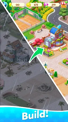 Скриншот 5 — Town Horizon: Merge It