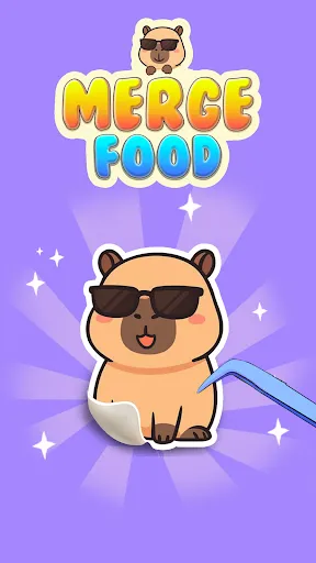 Скриншот 1 — Merge Food : Sticky Match