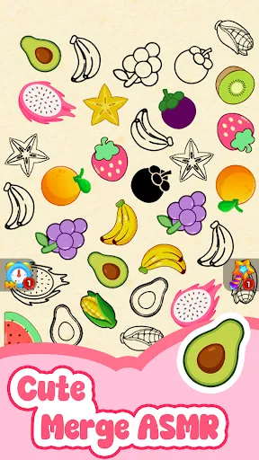 Скриншот 2 — Merge Food : Sticky Match