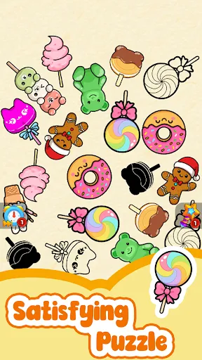 Скриншот 7 — Merge Food : Sticky Match