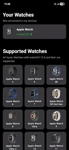 Скриншот 2 — Merge - Apple Watch to Android