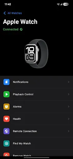 Скриншот 3 — Merge - Apple Watch to Android
