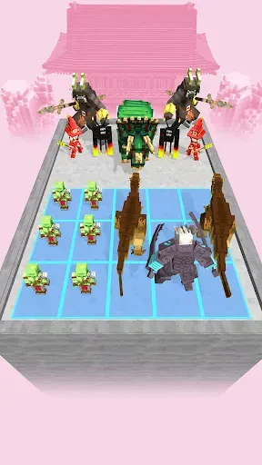 Скриншот 2 — Dinosaur Merge: Block Fighting