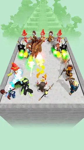 Скриншот 4 — Dinosaur Merge: Block Fighting