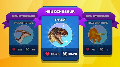 Скриншот 8 — Merge Dinosaurs Battle Fight