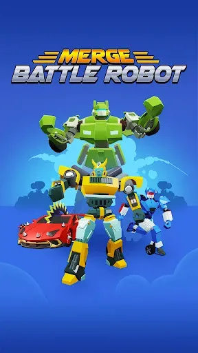 Скриншот 1 — Merge Robot Master: Car Games