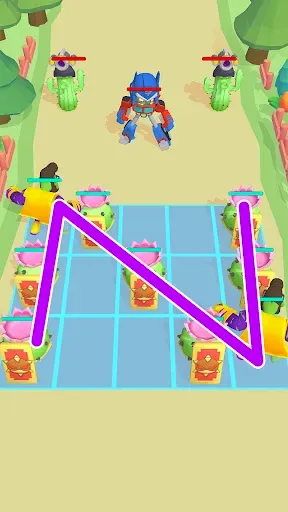 Скриншот 2 — Merge Plants: Idle Zombies