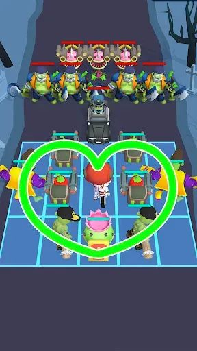 Скриншот 3 — Merge Plants: Idle Zombies