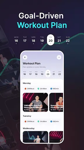 Скриншот 4 — MERACH:Fitness Freedom at Home