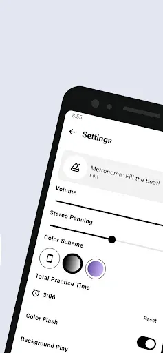 Скриншот 4 — Metronome: Feel the Beat!