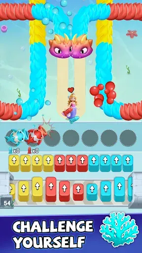Скриншот 3 — Mermaid’s Odyssey: Sort Match