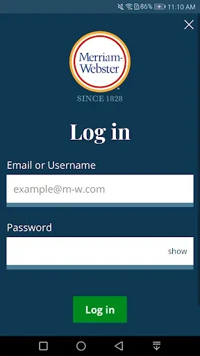 Скриншот 8 — Dictionary - M-W Premium