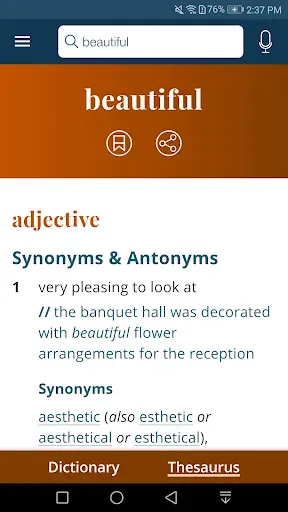 Скриншот 5 — Dictionary - Merriam-Webster