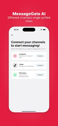 Скриншот 1 — MessageGate AI: Clone Yourself