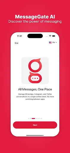 Скриншот 3 — MessageGate AI: Clone Yourself