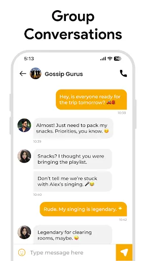 Скриншот 3 — Messages - SMS Messenger