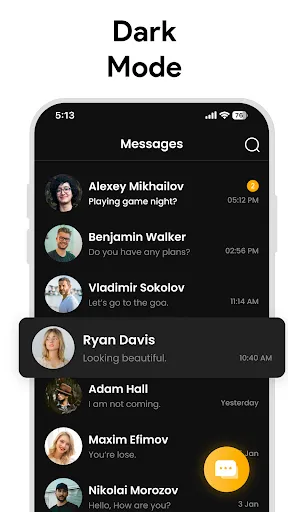 Скриншот 4 — Messages - SMS Messenger