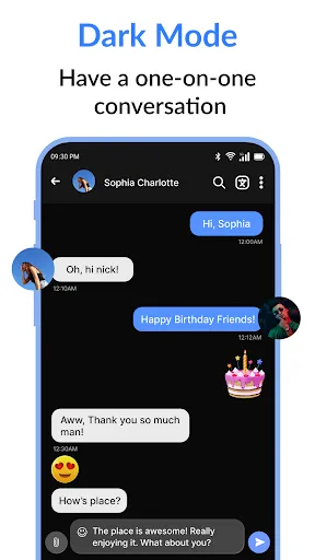 Скриншот 7 — Messages : SMS & Private Chat