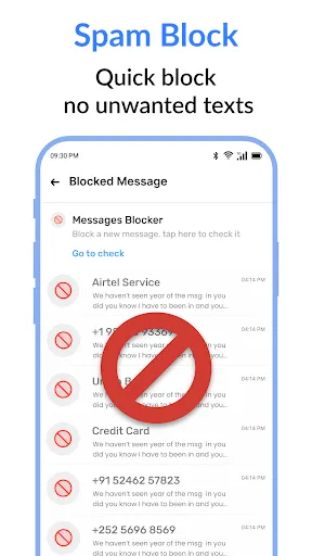 Скриншот 8 — Messages : SMS & Private Chat