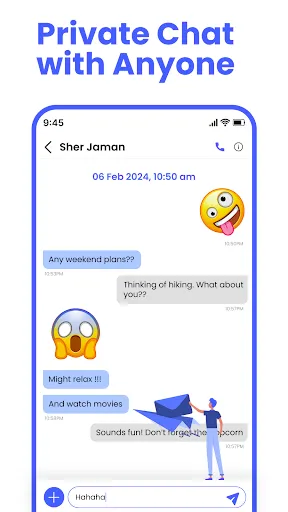 Скриншот 5 — Messenger: SMS Home Launcher