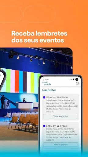 Скриншот 4 — Quero evento App