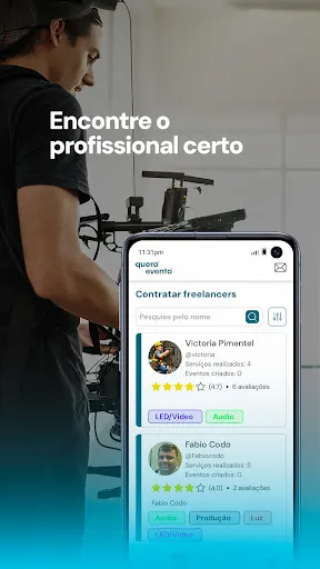 Скриншот 5 — Quero evento App