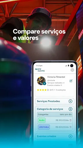 Скриншот 6 — Quero evento App