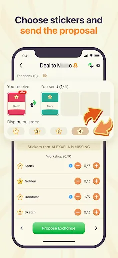 Скриншот 3 — StickerHub - Sticker Exchange