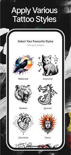 Скриншот 5 — Ink AI – Tattoo design maker